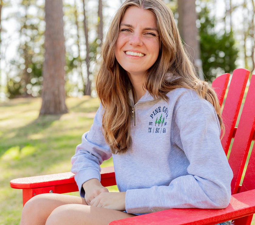 Pine Club Quarterzip - Pine Cove Web Store