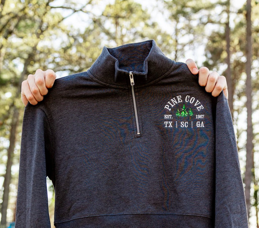 Pine Club Quarterzip - Pine Cove Web Store