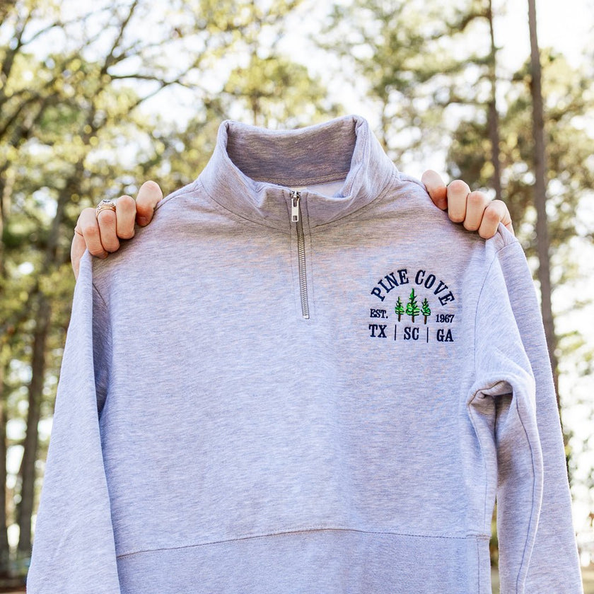Pine Club Quarterzip - Pine Cove Web Store
