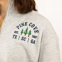 Pine Club Quarterzip - Pine Cove Web Store